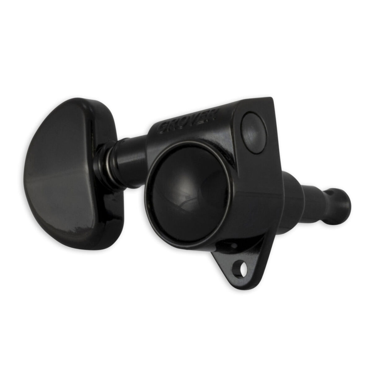 Grover Original Rotomatics 3+3 Machineheads ~ Black Chrome