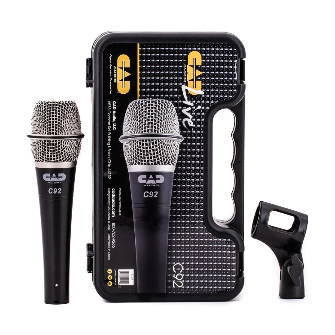 CAD Live C92 Cardioid Condenser Handheld Microphone