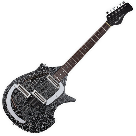 Danelectro Sitar Guitar ~ Black Crackle