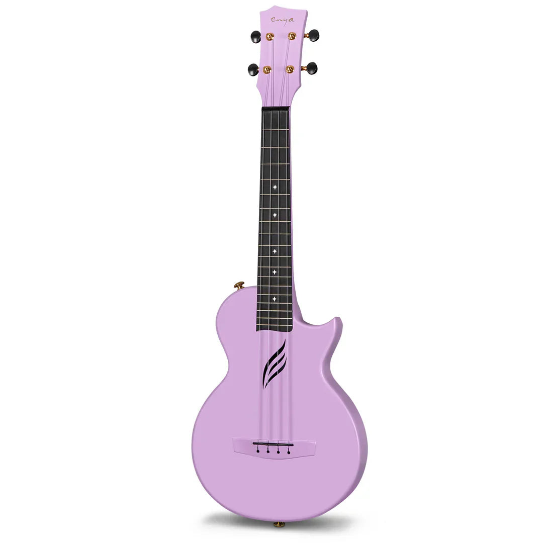 Enya Nova UE Pro Electro Tenor Ukulele ~ Purple
