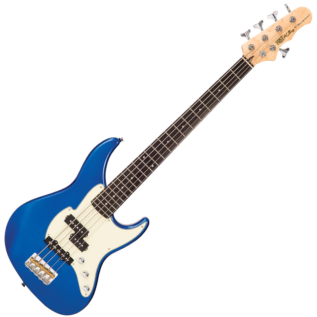 Fret-King Black Label Perception 5-String Bass Guitar ~ Candy Apple Blue