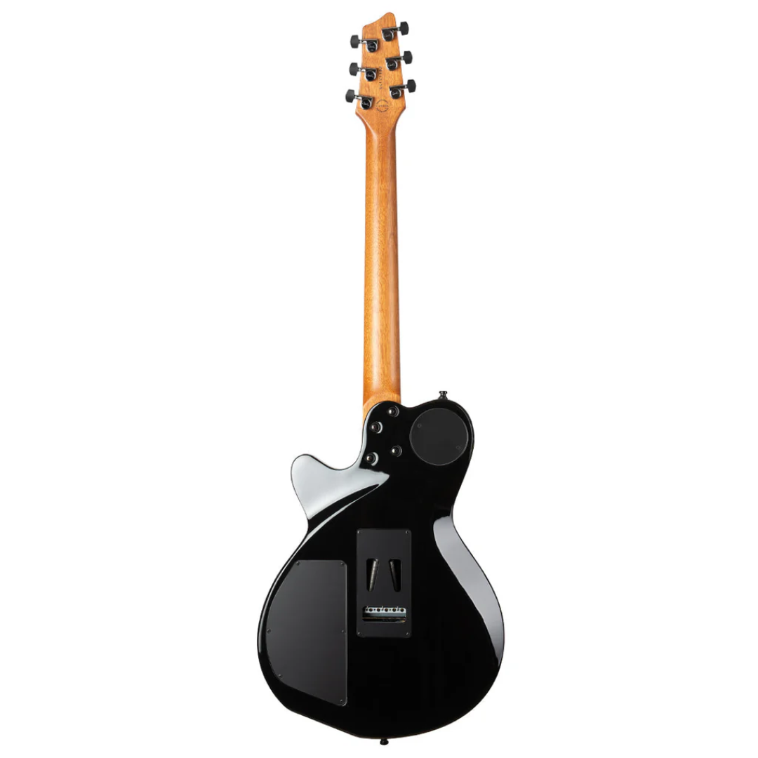 Godin XTSA 3 Voice Electric Guitar ~ Trans Black Flame