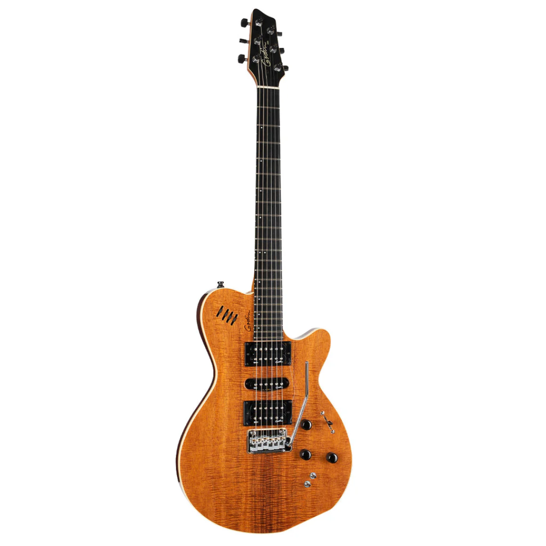 Godin XTSA 3 Voice Electric Guitar ~ Koa Extreme HG