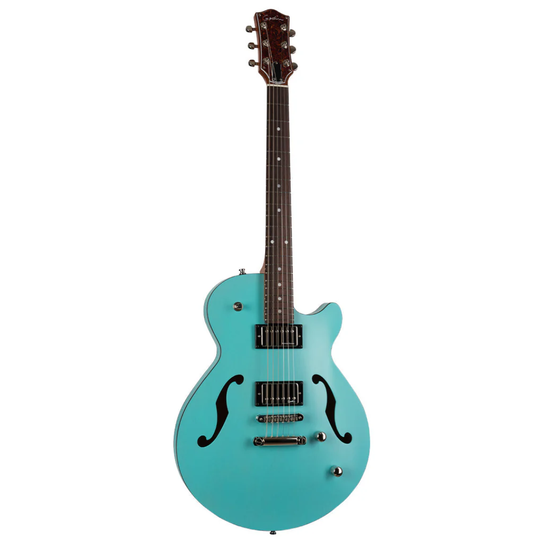 Godin Montreal Premiere HT Semi-Acoustic Guitar ~ Laguna Blue