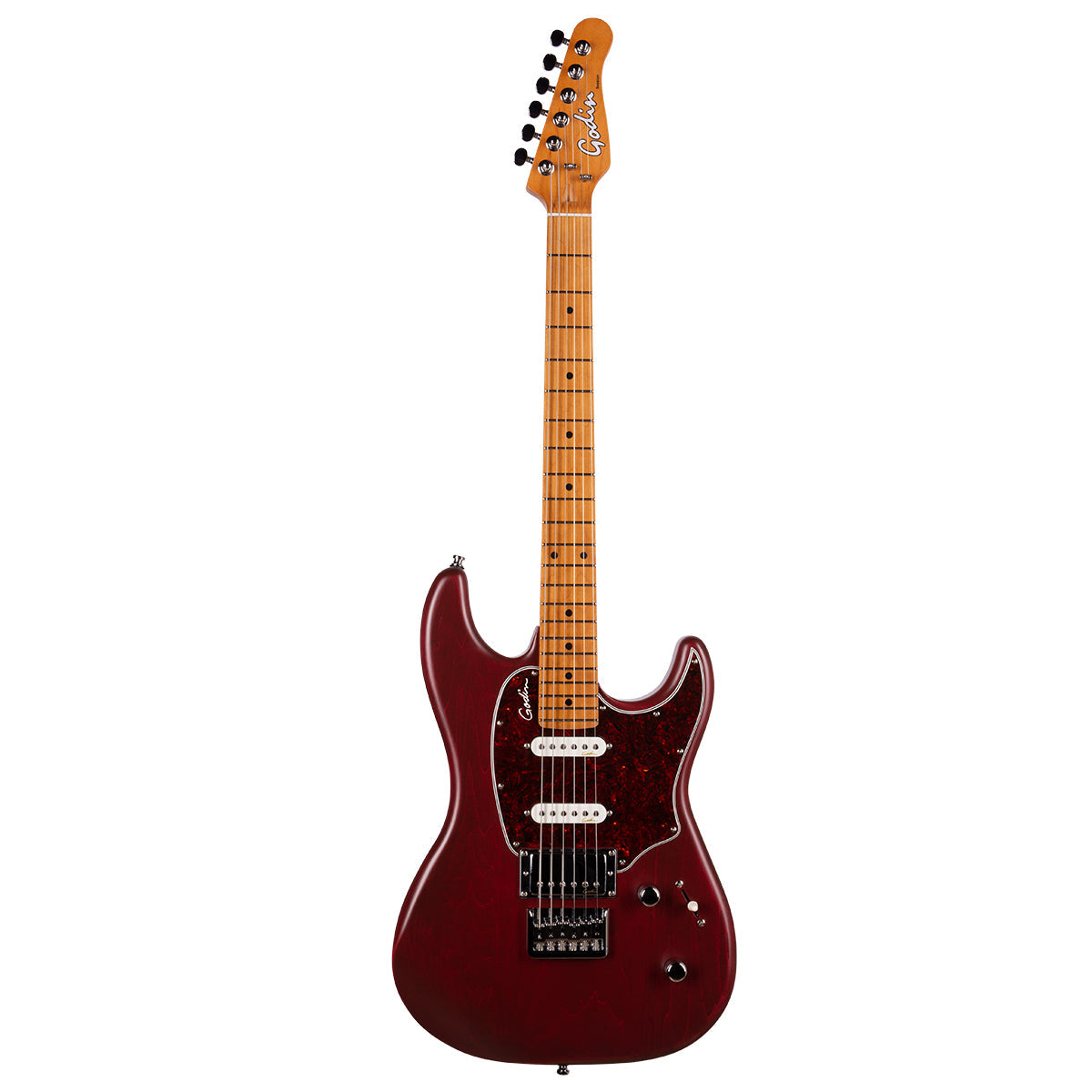 Godin Session HT Electric Guitar ~ Aztek Red MN