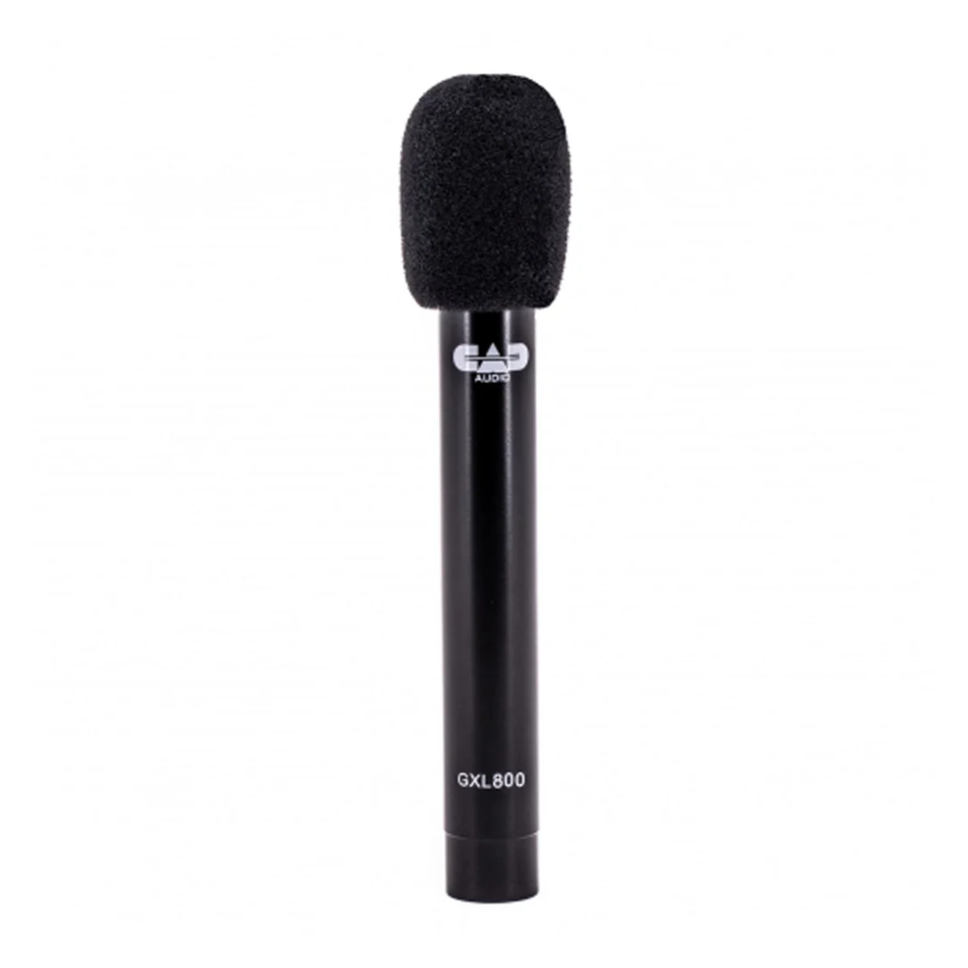 CAD GXL 800 Small Diaphragm Pencil Condenser Microphone ~ Pair, Black