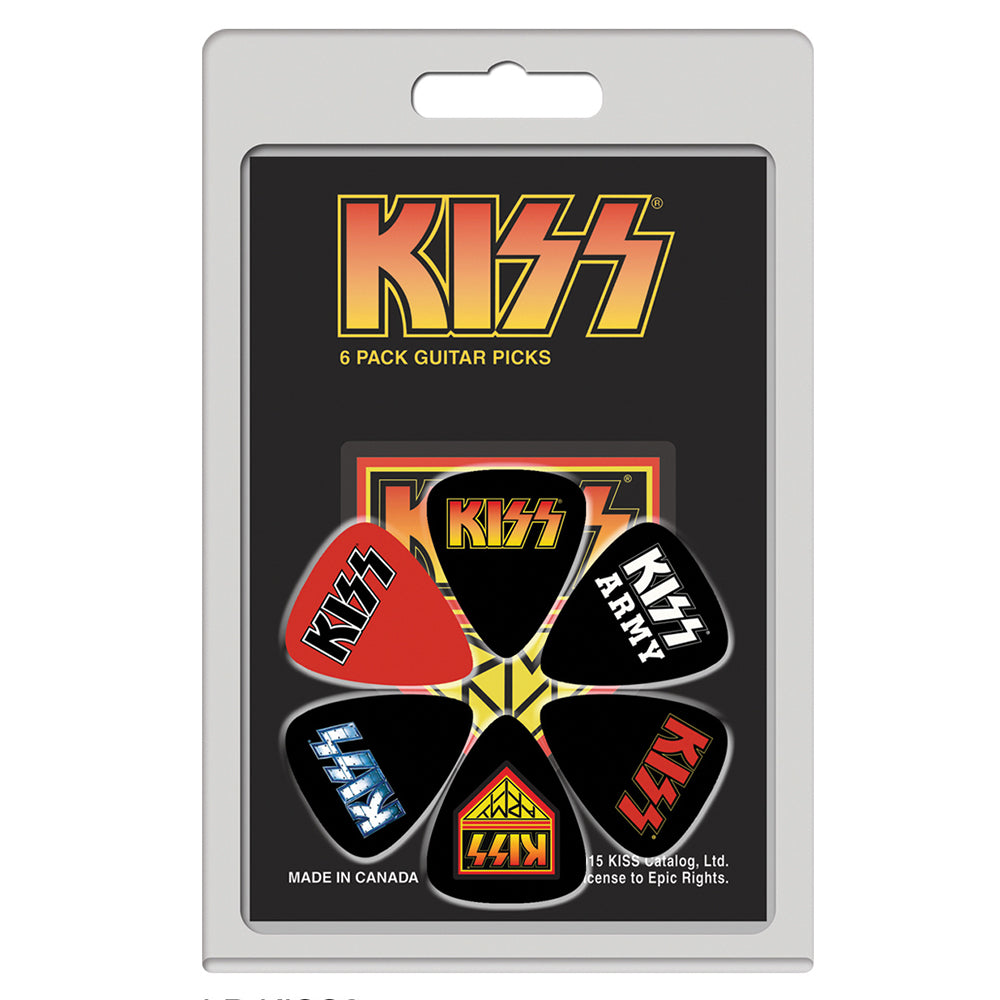 Perri's Pick Pack ~ Kiss 2 ~ 6 Picks