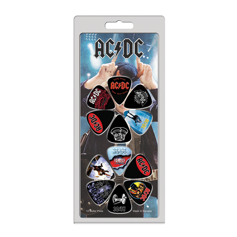 Perri's Pick Pack ~ AC/DC ~ 12 Picks