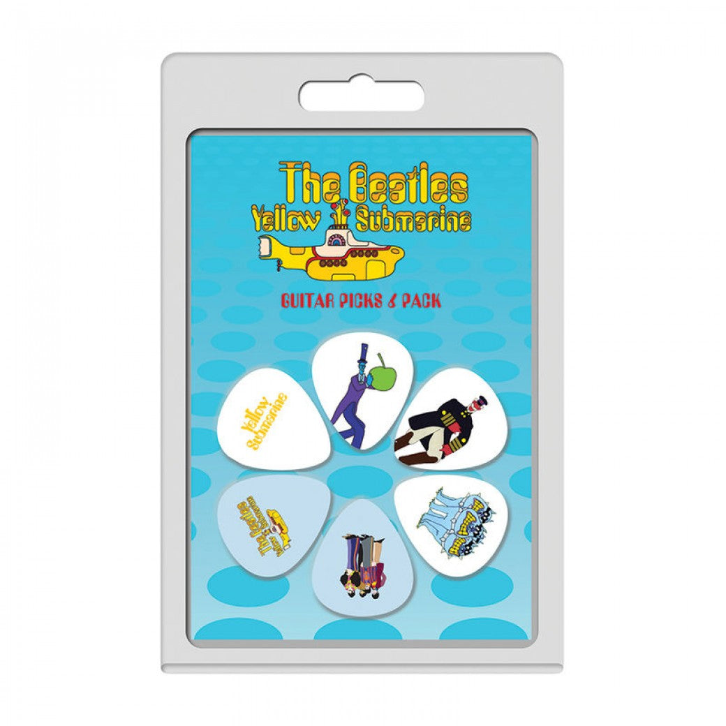 Perri's Pick Pack ~ The Beatles Yellow Submarine ~ 6 Picks