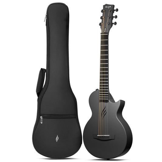 Enya Nova Go Mini Acoustic Guitar ~ Black