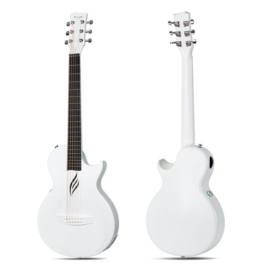 Enya Nova Go SP1 Carbon Fibre Electro-Acoustic Guitar ~ White