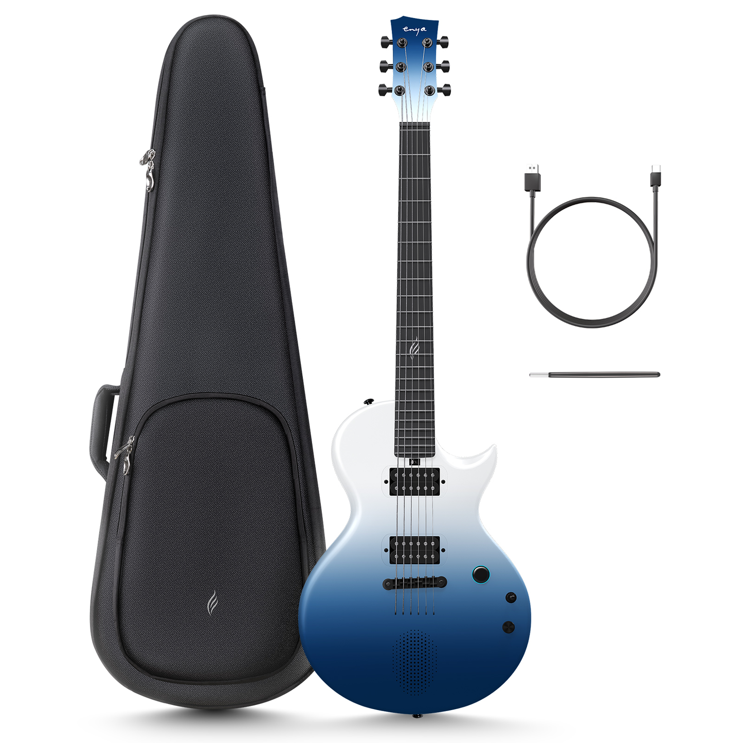 Enya Nova Go Sonic Electric Guitar ~ Ocean Blue