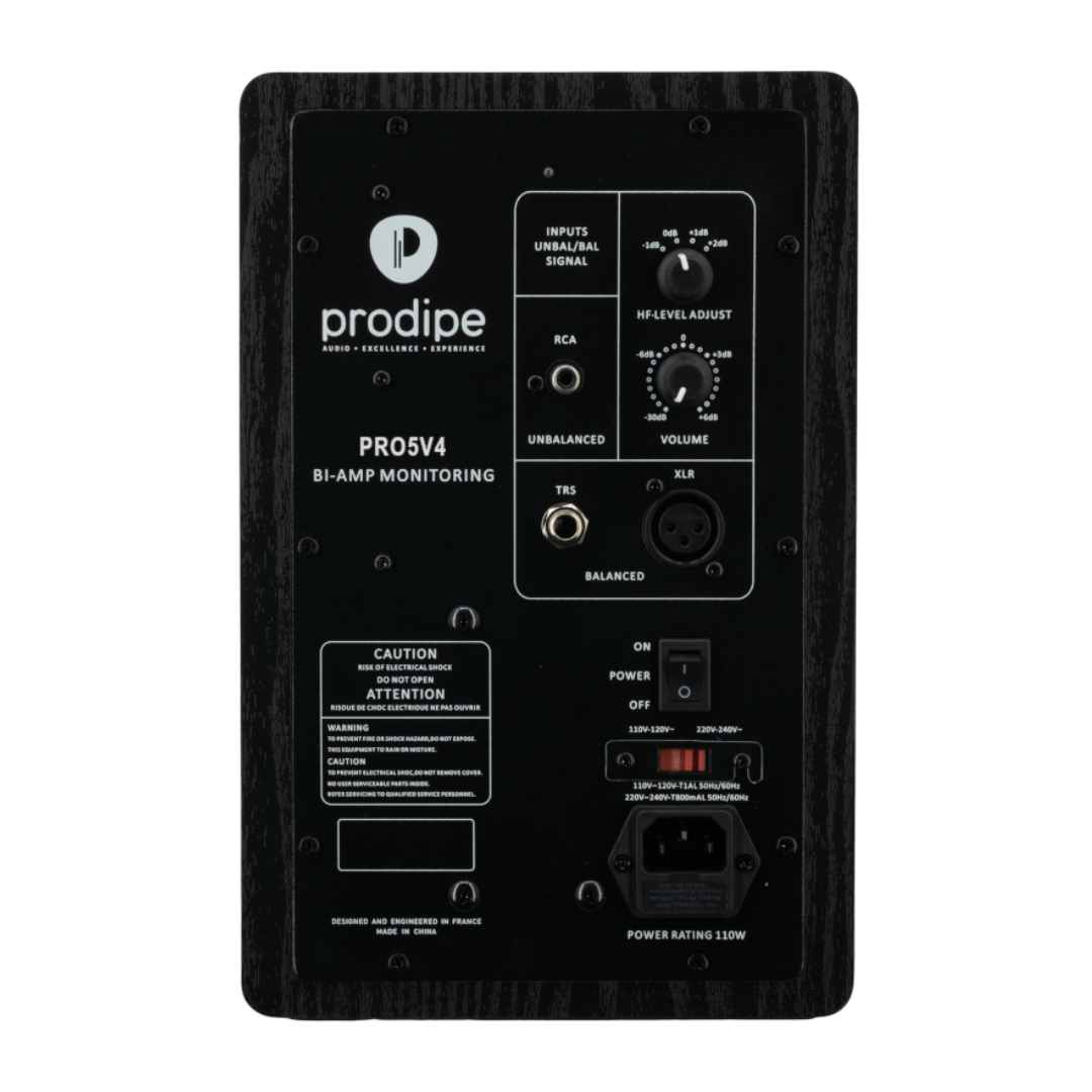 Prodipe Active Monitor 5" (bi-amplified) ~ Black Wood