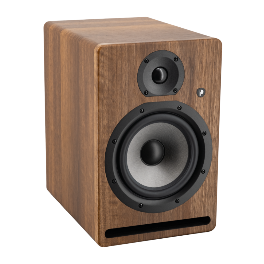 Prodipe Active monitor 6.5" (bi-amplified) ~ Walnut Wood
