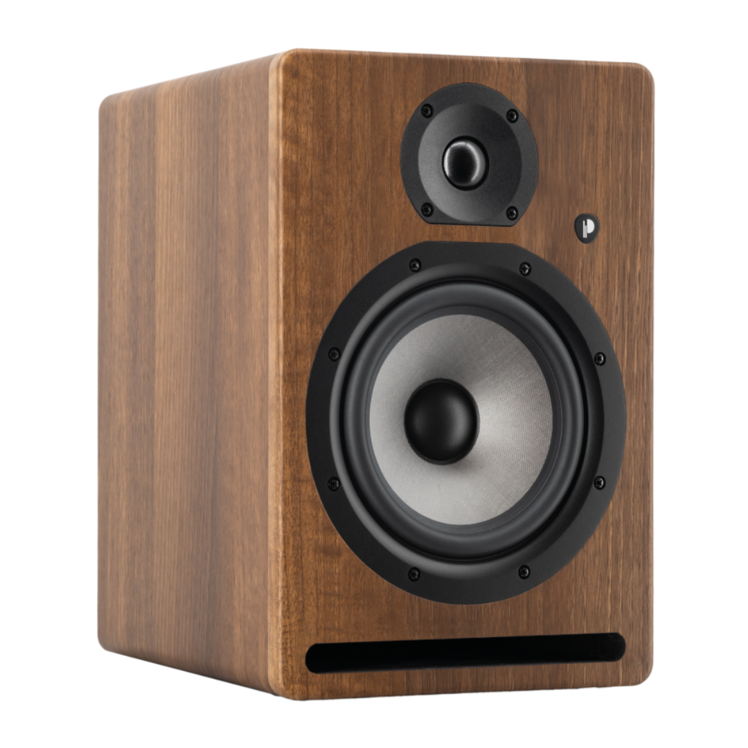 Prodipe Active monitor 6.5" (bi-amplified) ~ Walnut Wood