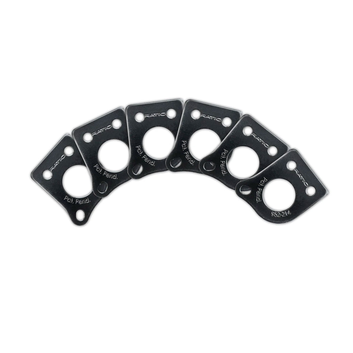 Graph Tech Ratio Plate For 45 Degree Screw Hole ~ Black