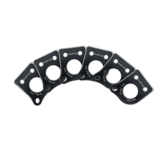 Graph Tech Ratio Plate For 45 Degree Screw Hole ~ Black