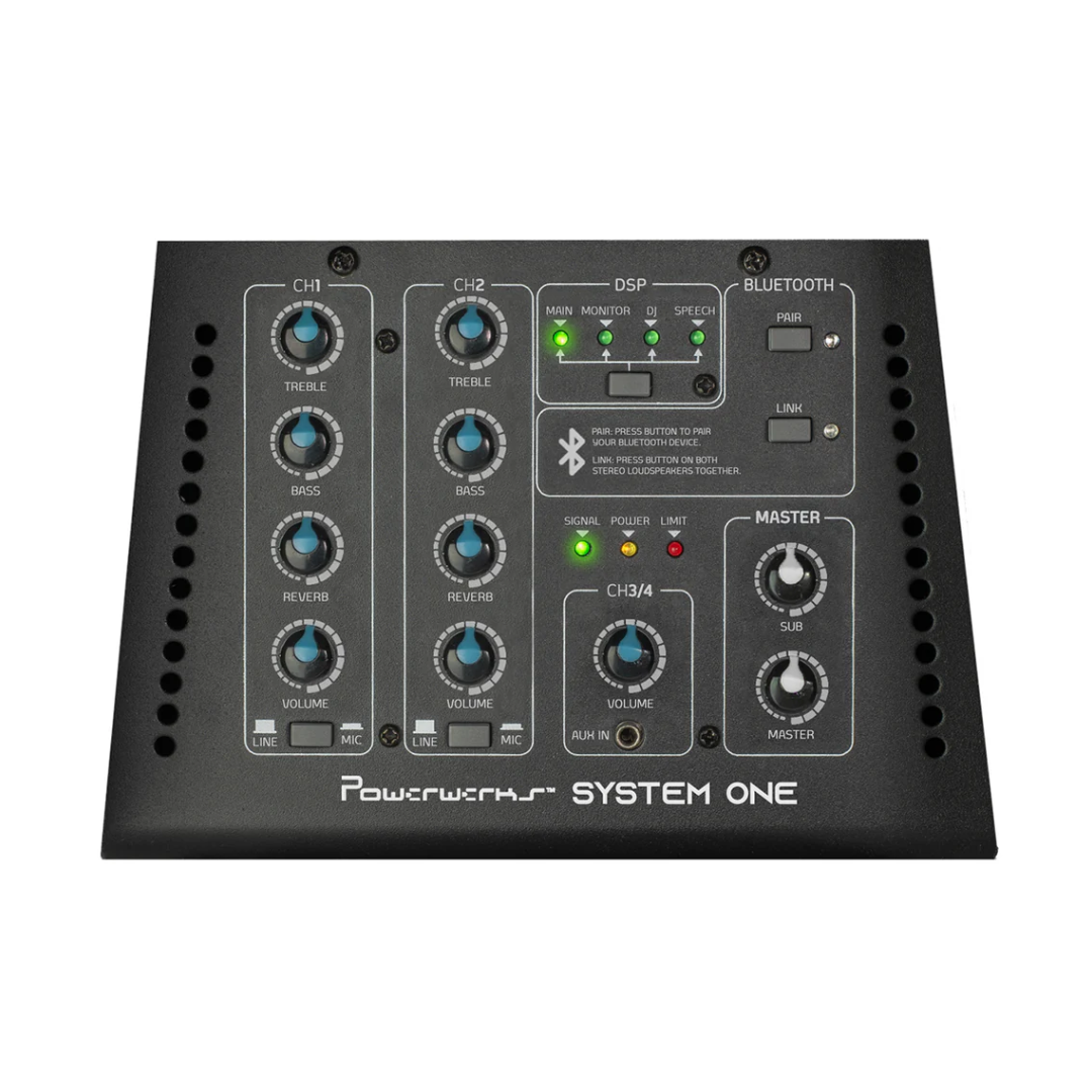 Powerwerks System One Powered Column Array System w/Bluetooth®  ~ 1050W