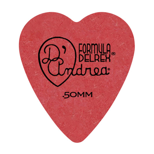 D'Andrea 323 Delrex Red Pick Refill Bag ~ Thin ~ 72 Picks