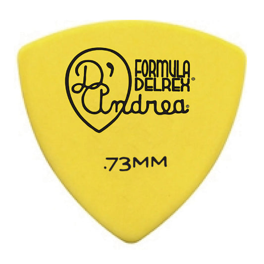 D'Andrea 346 Delrex Yellow Pick Refill Bag ~ Medium ~ 72 Picks