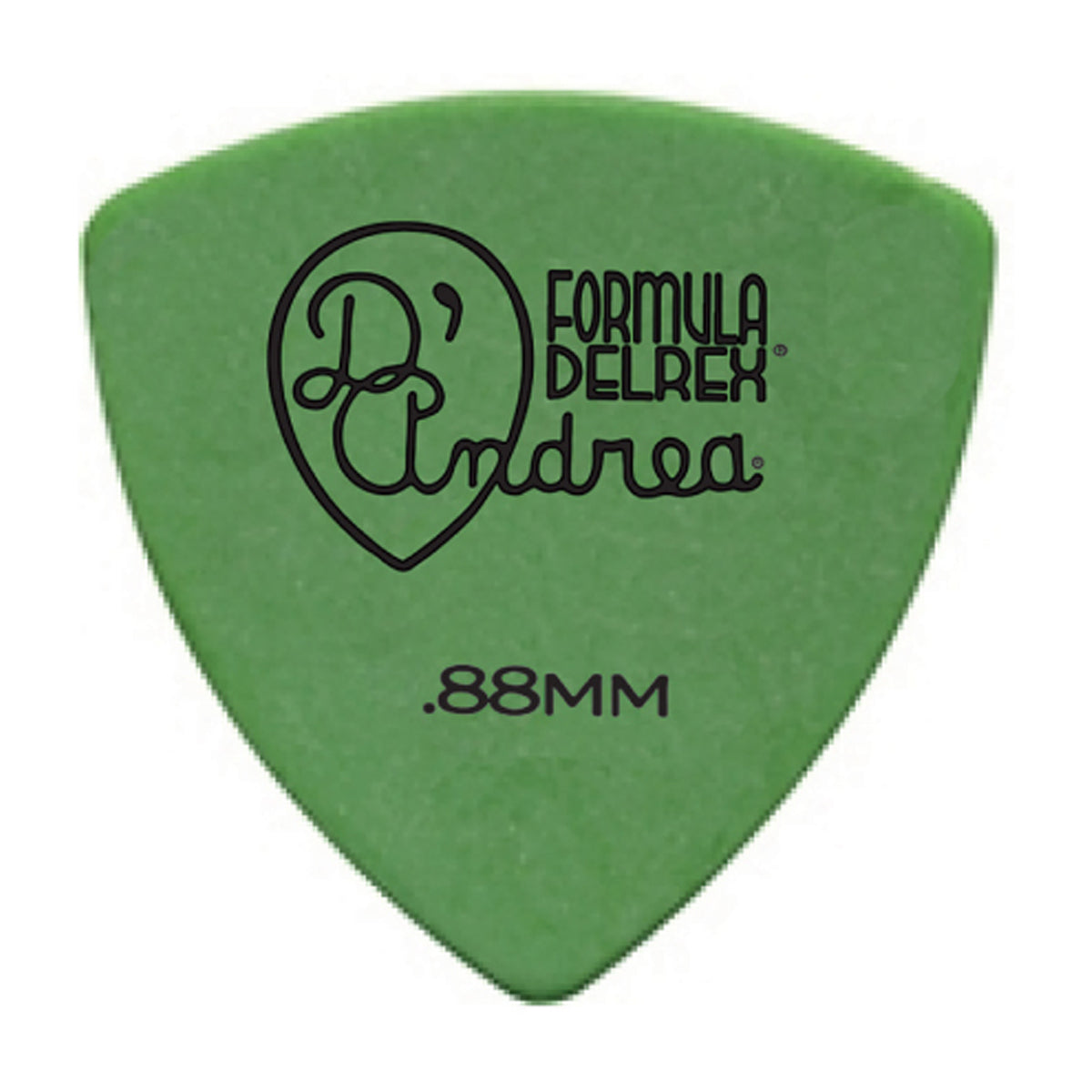 D'Andrea 346 Delrex Green Pick Refill Bag ~ Medium Heavy ~ 72 Picks