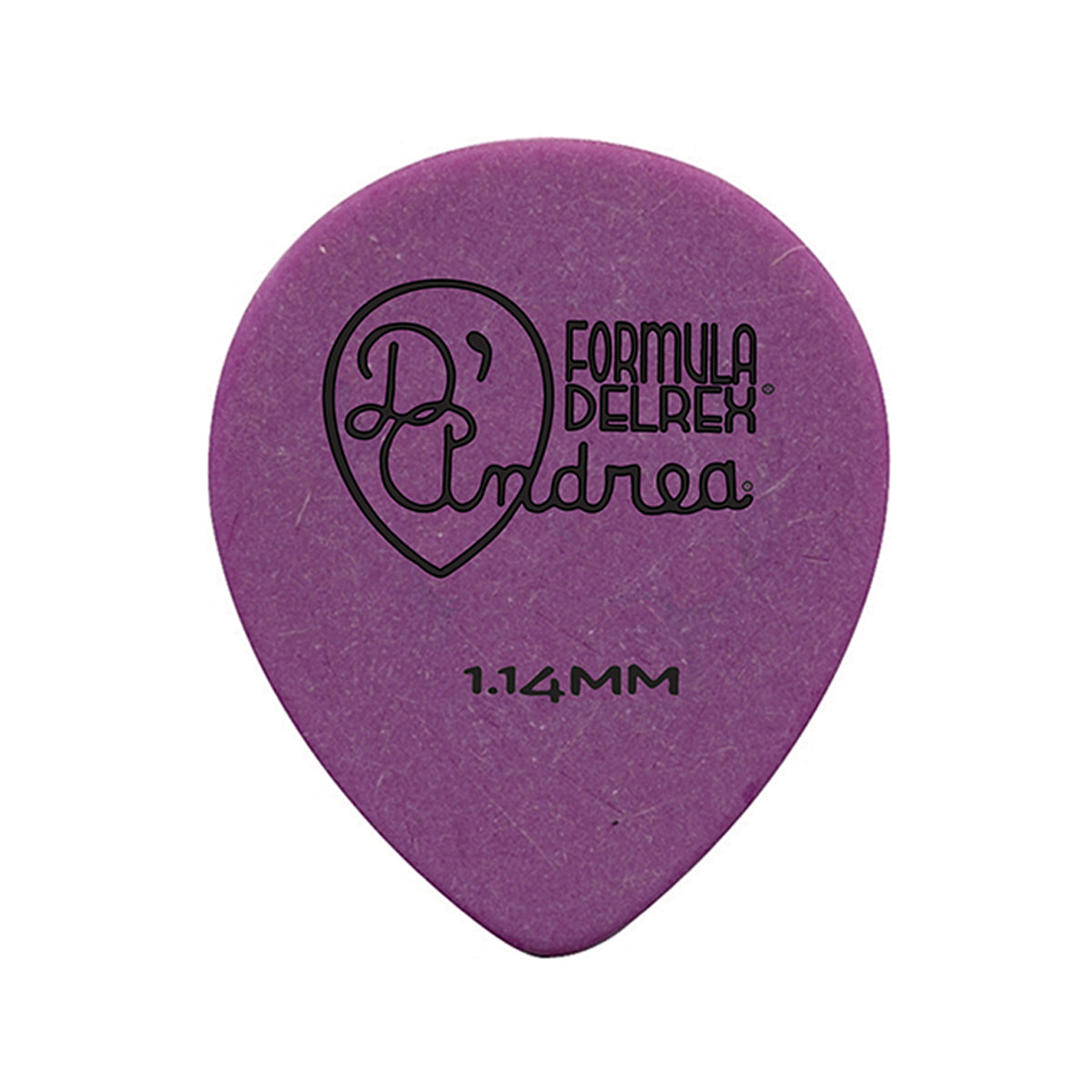 D'Andrea 347 Delrex Purple Pick Refill Bag ~ Extra Heavy ~ 72 Picks