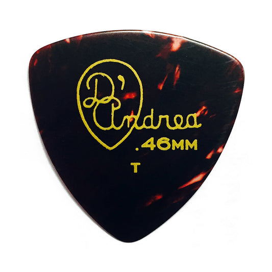 D'Andrea 346 Shell Celluloid Pick Refill Bag ~ Thin ~ 72 Picks