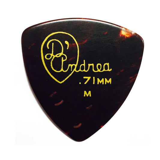 D'Andrea 346 Shell Celluloid Pick Refill Bag ~ Medium ~ 72 Picks