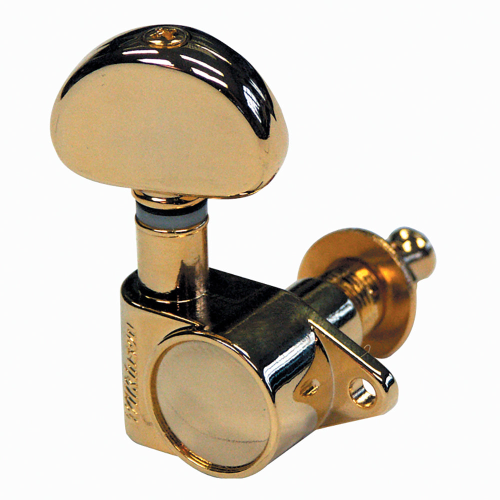 Wilkinson Guitar Machineheads ~ Kidney Button ~ Gold