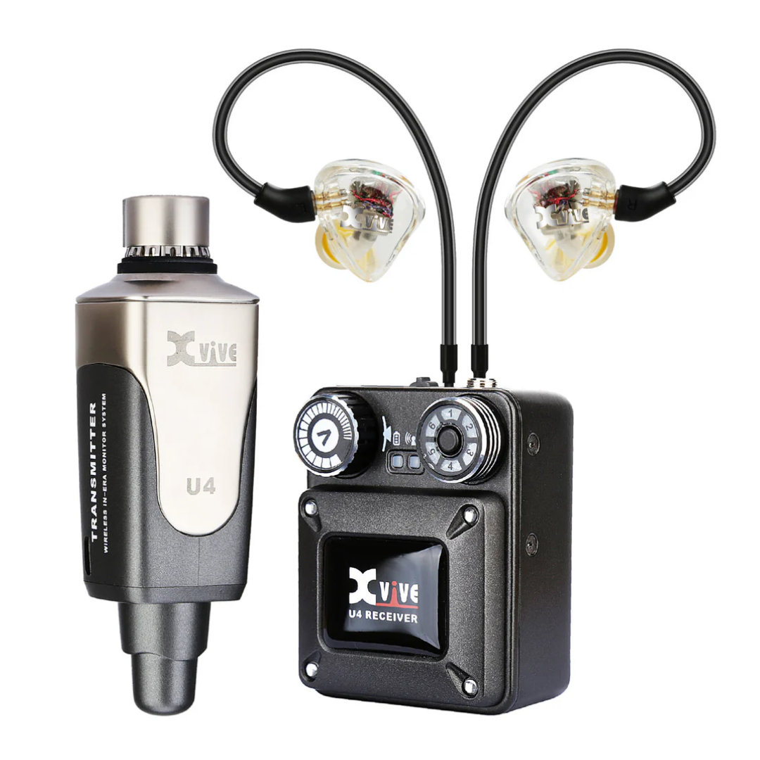 Xvive In-Ear Monitor Wireless System with T9 In-Ear Monitors and Travel Case