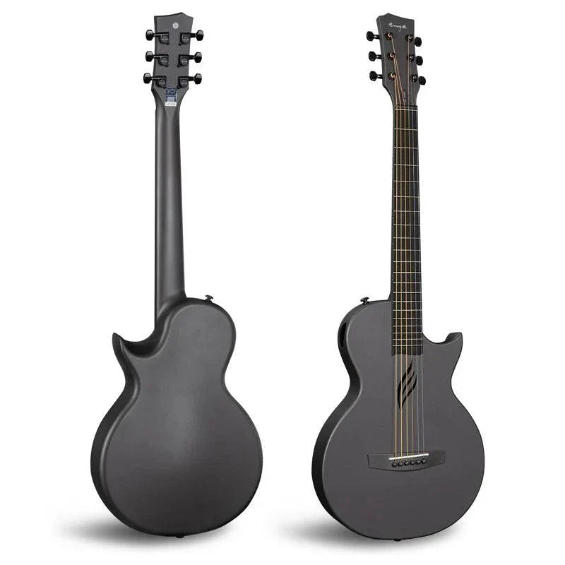 Enya Nova Go Carbon Fibre Travel Acoustic Guitar ~ Black