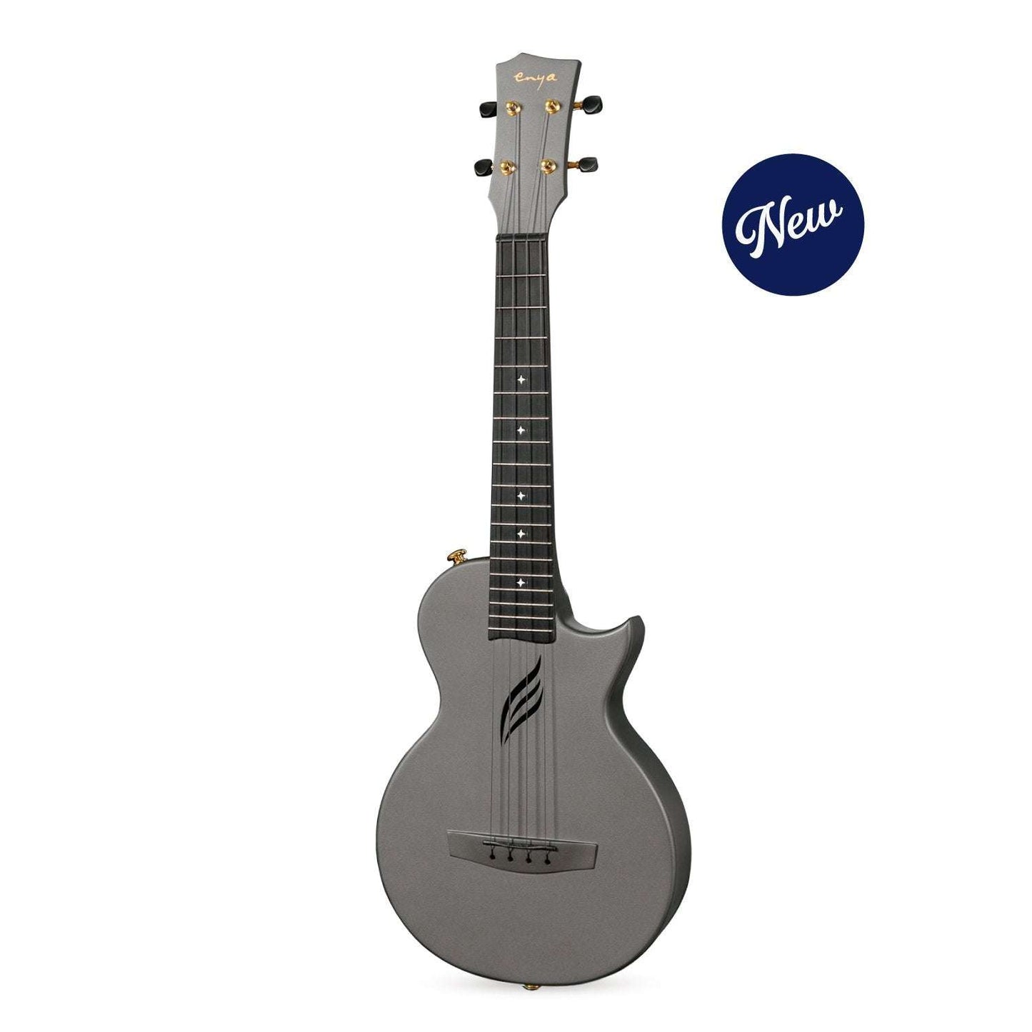 Enya Nova UE Pro Electro-Acoustic Tenor Ukulele ~ Black