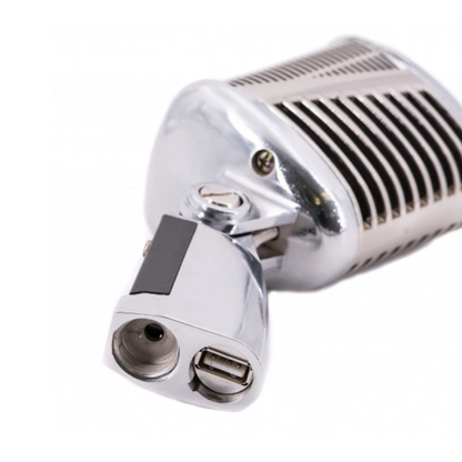 CAD Live A77 USB Supercardioid Large Diaphragm Dynamic Side Address Microphone ~ Chrome