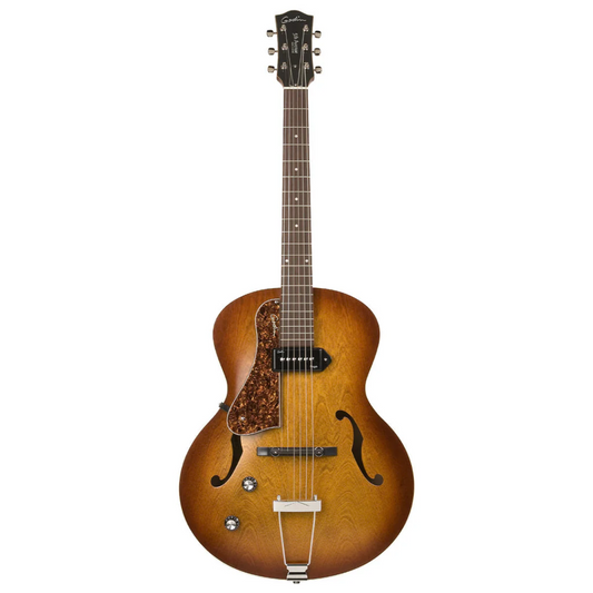 Godin 5th Avenue P90 Semi-Acoustic Guitar ~ Left Hand ~ Cognac Burst Kingpin