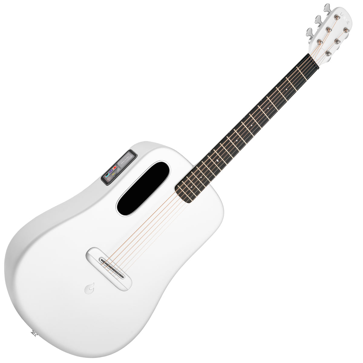 LAVA ME4 Carbon 38" Guitar with Space Bag ~ White