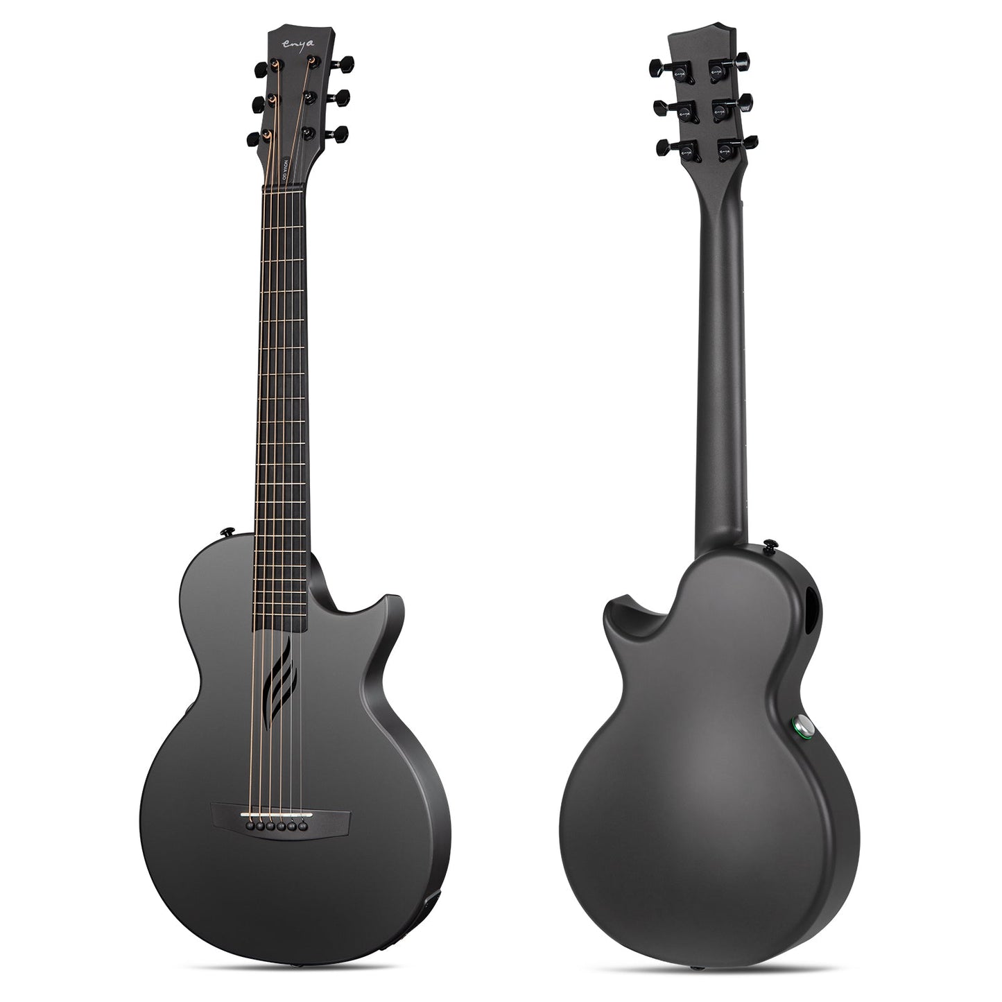 Enya Nova Go SP1 Carbon Fibre Electro-Acoustic Guitar ~ Black