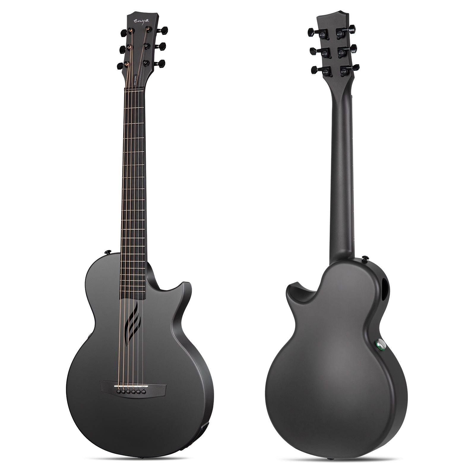 Enya Nova Go SP1 Carbon Fibre Electro-Acoustic Guitar ~ Black
