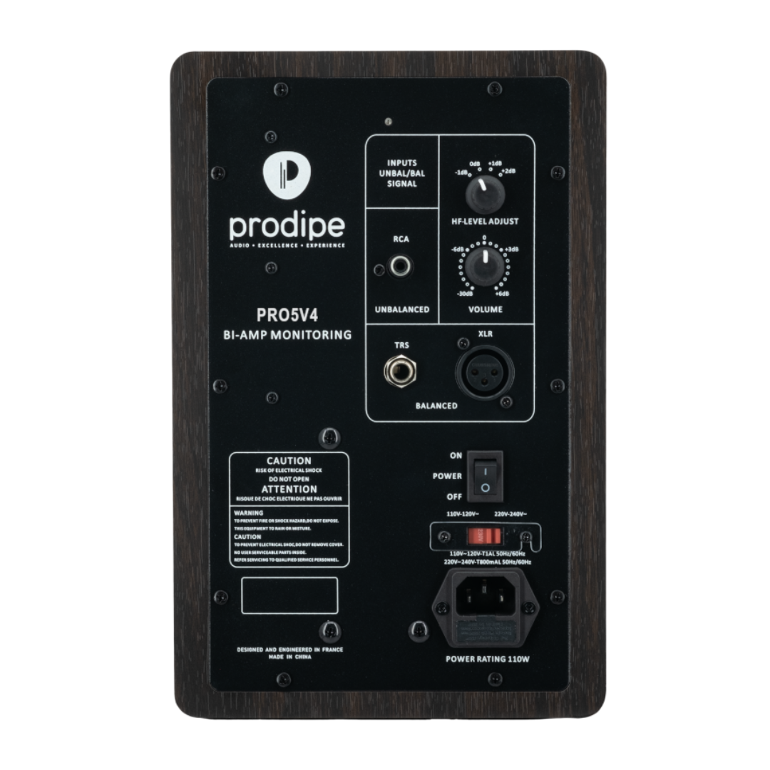 Prodipe Active Monitor 5" (bi-amplified) ~ Rosewood