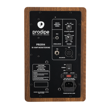 Prodipe Active Monitor 5" (bi-amplified) ~ Walnut Wood