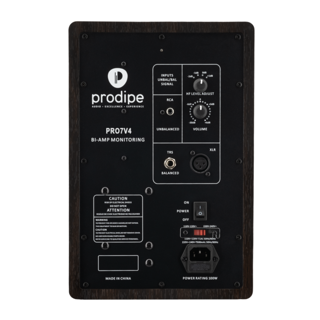 Prodipe Active Monitor 6.5" (bi-amplified) ~ Rosewood