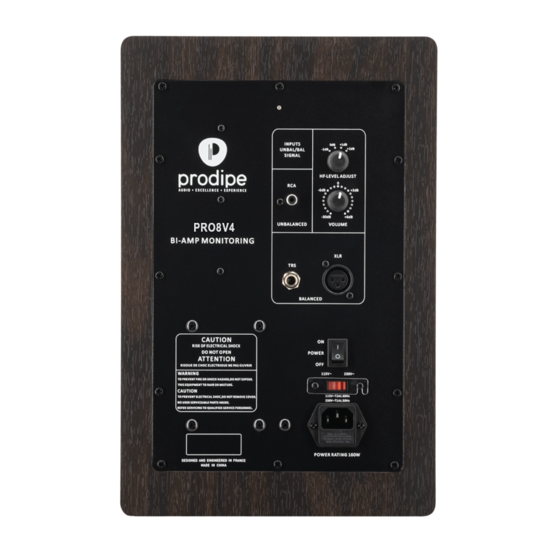 Prodipe Active Monitor 8" (bi-amplified) ~ Rosewood