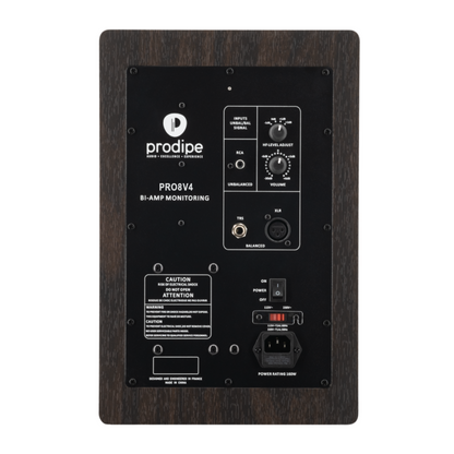 Prodipe Active Monitor 8" (bi-amplified) ~ Rosewood
