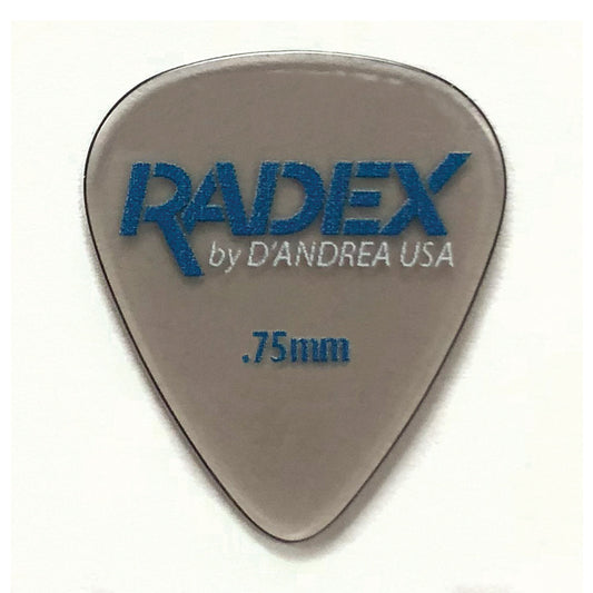 D'Andrea 351 Radex Smoke Pick Pack ~ .75mm ~ 6 Picks