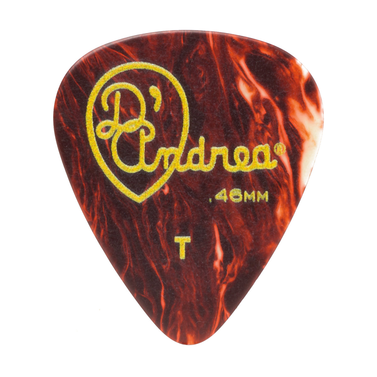 D'Andrea 351 Shell Celluloid Pick Kit Refill Bag ~ Thin ~ 72 Picks