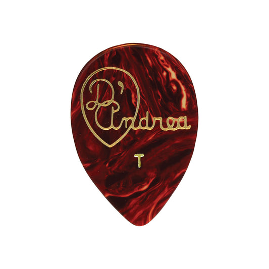 D'Andrea 358 Shell Celluloid Pick Refill Bag ~ Thin ~ 72 Picks