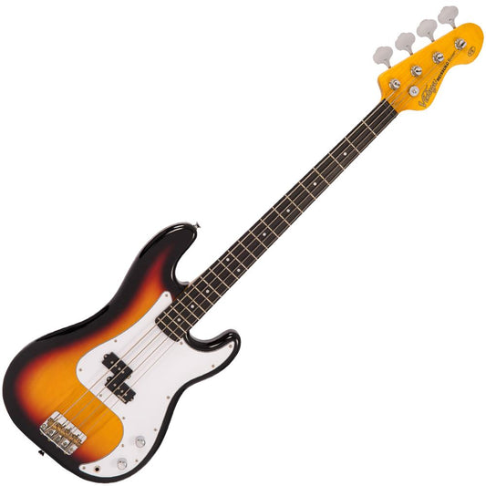 Vintage V4 ReIssued Bass Guitar ~ Sunset Sunburst